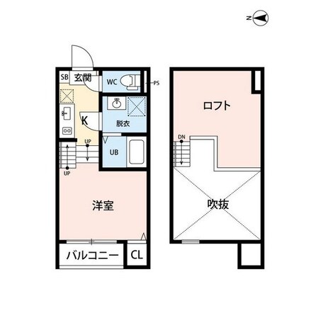 九産大前駅 徒歩10分 2階の物件間取画像